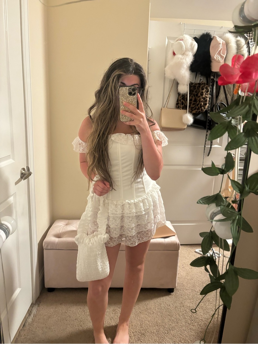White dress